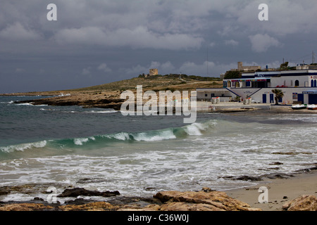 Marfa Ridge Spaziergang Insel malta Stockfoto