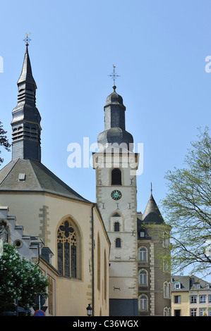 Die St. Michael Kirche in Luxemburg, Großherzogtum Luxemburg Stockfoto