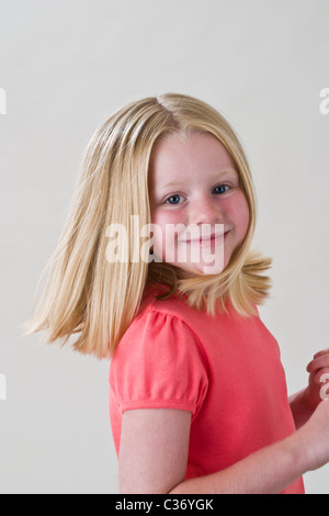 5-6 Jahre altes Mädchen. Herr © Myrleen Pearson Stockfoto