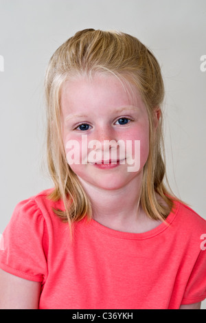 5-6 Jahre altes Mädchen. Herr © Myrleen Pearson Stockfoto