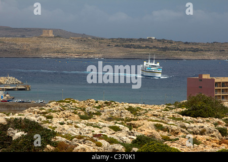 Marfa Ridge Spaziergang Insel malta Stockfoto