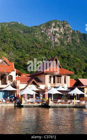 Oriental Village und Seilbahn Langkawi Malaysia Stockfoto