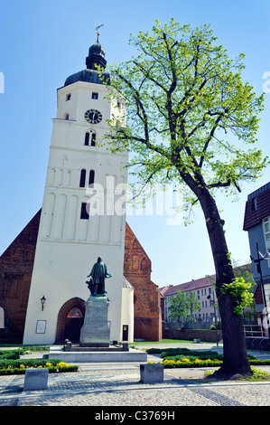 Paul-Gerhardt-Kirche, Luebben, Spreewald, Brandenburg, Deutschland Stockfoto