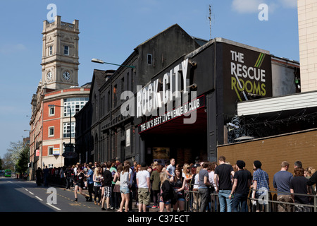 "Treffen der Deck-Festival" Rock City Konzert Veranstaltungsort Nottingham Stadtzentrum Nottinghamshire England GB UK EU Europa Stockfoto