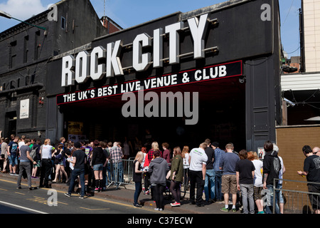 "Treffen der Deck-Festival" Rock City Konzert Veranstaltungsort Nottingham Stadtzentrum Nottinghamshire England GB UK EU Europa Stockfoto