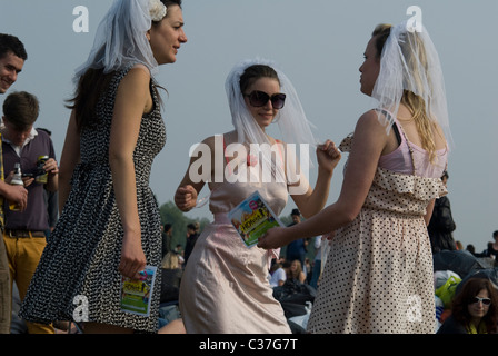 Königliche Hochzeitsfeiern in London Stockfoto