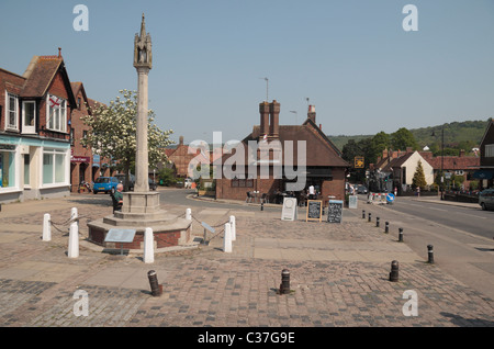 Der High Street in Wendover, Aylesbury, Buckinghamshire, England. Stockfoto