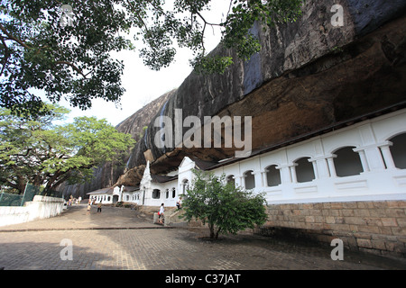 Buddha in Dambulla-Tempel in Sri Lanka Asien Stockfoto