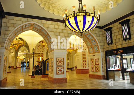 Downtown Dubai Gold Souk, Dubai Mall, Shopping Center, Dubai, Vereinigte Arabische Emirate Stockfoto