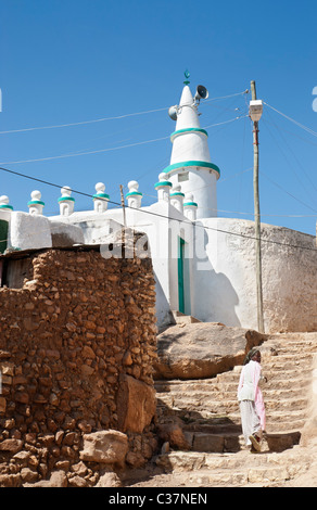 Moschee in Harar, Äthiopien Stockfoto