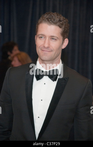 Matthew Morrison kommt für die White House Correspondents' Association Dinner. (WHCA) Abendessen in Washington, D.C., USA, oThe di Stockfoto