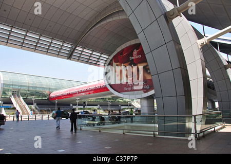 Emirates Terminal 3, Flughafen Dubai, Al Garhoud, Dubai, Vereinigte Arabische Emirate Stockfoto