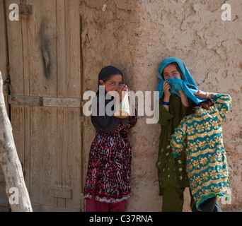 Junge Mädchen in Helmand, Afghanistan Stockfoto