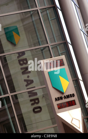 Bild zeigt: die ABN AMRO Büros im Zentrum von London. Stockfoto