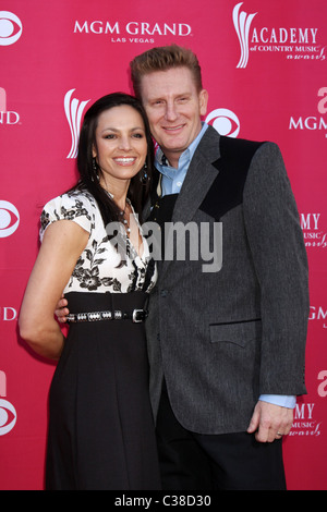 Joey & Rory, Rory Lee Feek und Joey Martin Feek 44th Academy of Country Music Awards Ankünfte im MGM Grand Hotel Casino- Stockfoto