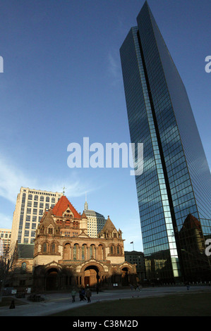 Der John Hancock tower höchsten Gebäude Bostons, Boton, MA. Stockfoto