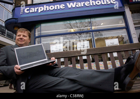 Im Bild: Charles Dunstone, Chief Executive Officer von Carphone Warehouse. Stockfoto