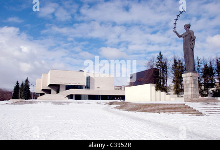 National Gallery of Art Gebäude in Vilnius, Litauen. Stockfoto