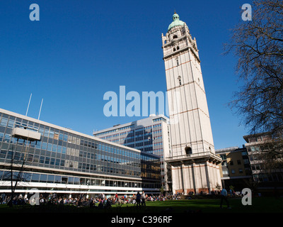 Der Königin Turm Imperial College, einst bekannt als Collcutt Turm, nach die viktorianischen Architekten Thomas Edward Collcutt. Stockfoto