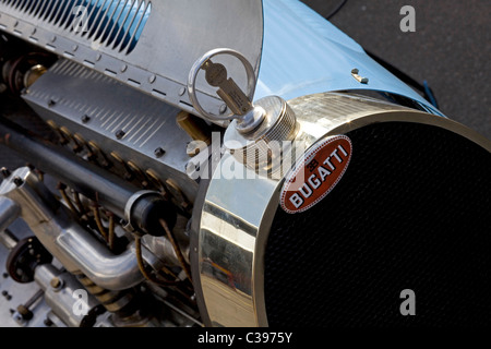 Bugatti-Heizkörper & Grill Stockfoto