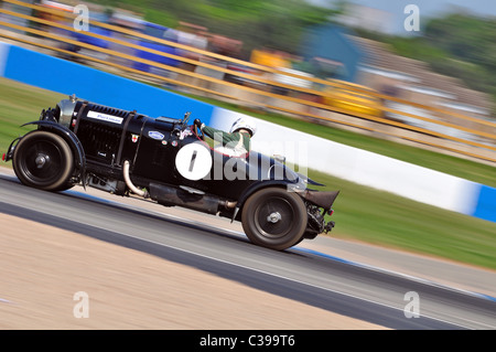 "Mad Jack" für Vorkriegs-Sportwagen - Nigel Batchelor, 1929 Bentley 4,5 Liter SC Stockfoto