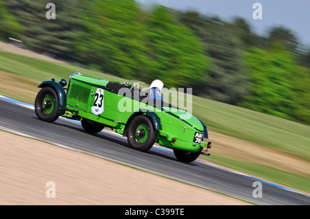 "Mad Jack" für Vorkriegs-Sportwagen - John Polson, 1933 Talbot 105 Stockfoto