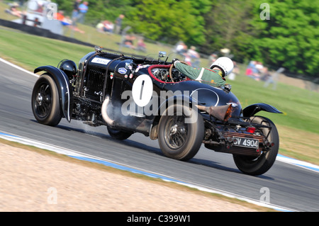 "Mad Jack" für Vorkriegs-Sportwagen - Nigel Batchelor, 1929 Bentley 4,5 Liter SC Stockfoto