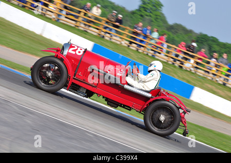 "Mad Jack" für Vorkriegs-Sportwagen - Rachel Singer/Joe Sänger/Adam Singer, 1923 Bentley 3 Liter Gebläse Stockfoto