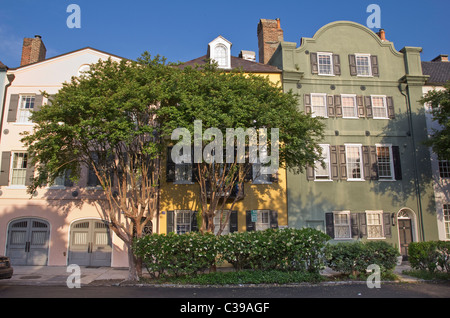 Historische Innenstadt von Charleston South Carolina Stockfoto