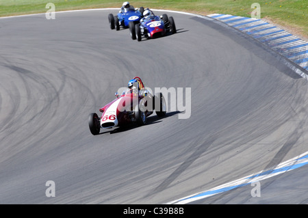 FIA Lurani Trophy für Formel Junior-Autos Stockfoto