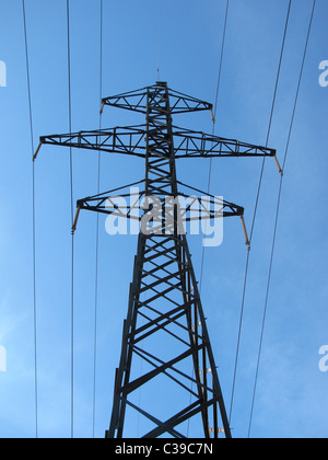 Strom-Turm über sky Stockfoto