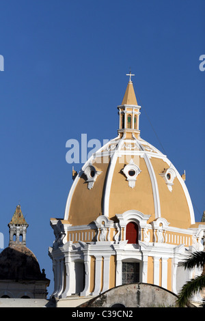 Iglesia San Pedro Claver innerhalb der Stadtmauern Stockfoto