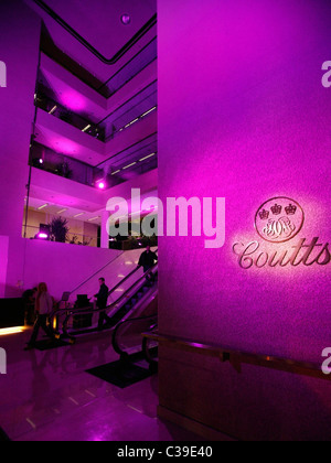 Coutts Bank, Strand, London, UK Stockfoto