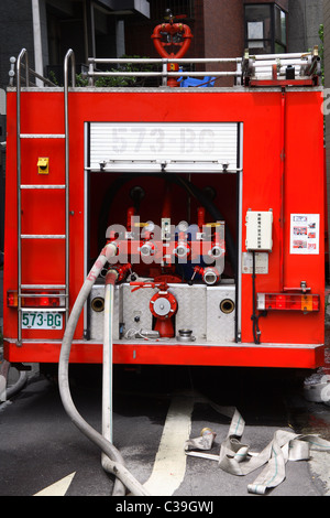 Feuerwehrauto Stockfoto