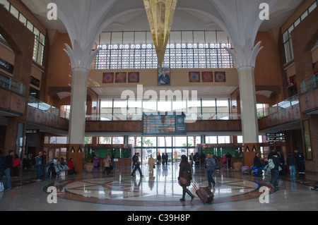 Gare Ville Nouvelle Hauptbahnhof Marrakesch zentralen Marokko Afrika Stockfoto