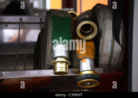 Feuerwehrschlauch Stockfoto