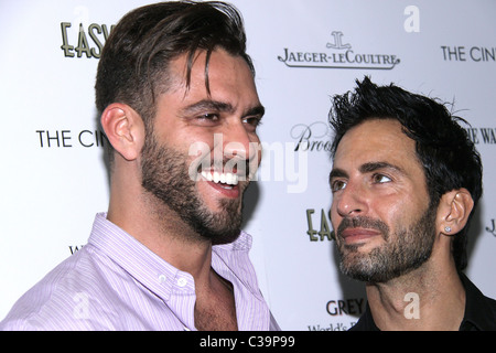 Lorenzo Martone und Marc Jacobs Screening von "Easy Virtue" hosted by The Cinema Society - in Ankunft New York City, USA- Stockfoto