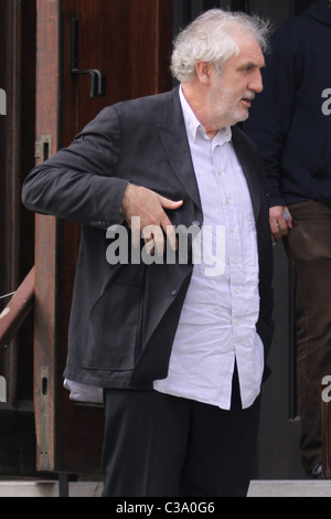 Australischer Regisseur Phillip Noyce am Set von "Salz" New York City, USA - 23.04.09 Stockfoto