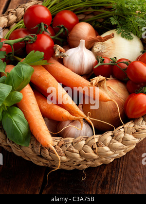 Frisches Gemüse Stockfoto