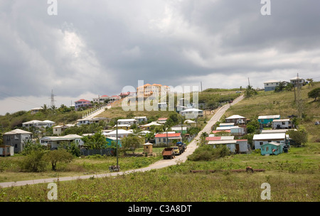 Hattan Dorf in Antigua Stockfoto