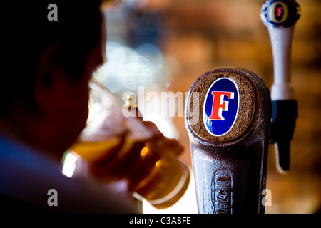 Anschauliches Bild von Fosters Lager. Stockfoto