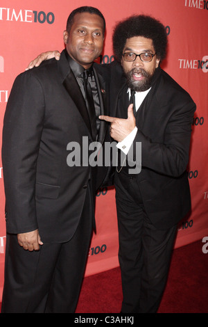 Tavis Smiley, Cornell West Zeit 100 einflussreichsten Menschen in der Welt-Gala in Rose Hall, Jazz im Lincoln Center - innen Stockfoto