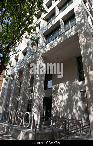 Neue HQ von Unison Union, Euston Road, London Stockfoto