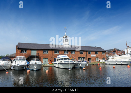 Stourport auf Severn Yachtclub Worcestershire England Uk Stockfoto