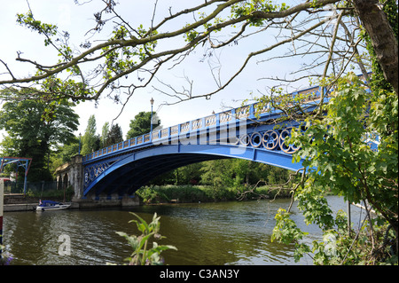 Die Brücke über den Fluss Severn an Stourport am Severn Worcestershire England Uk Stockfoto