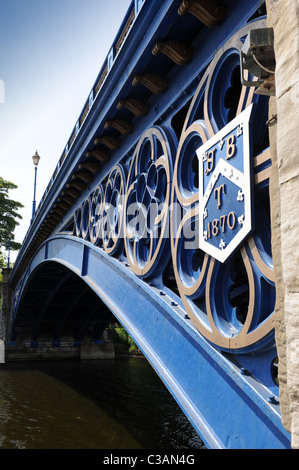 Die Brücke über den Fluss Severn an Stourport am Severn Worcestershire England Uk Stockfoto