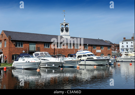 Stourport auf Severn Yachtclub Worcestershire England Uk Stockfoto