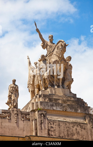 Palacio Tiradentes, Museum und gesetzgebende Versammlung Gebäude, Rio De Janeiro, Brasilien Stockfoto