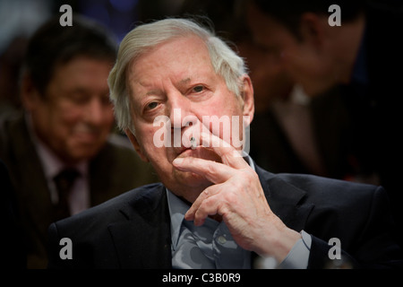 Gast der Ehre, Helmut Schmidt, Berlin, Deutschland Stockfoto