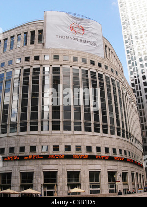 Thomson Reuters Gebäude in London. Stockfoto